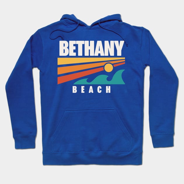 Bethany Beach Souvenir Bethany Beach Delware Hoodie by PodDesignShop